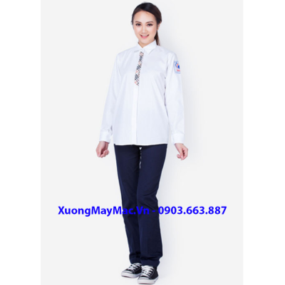 ĐỒNG PHỤC SƠ MI HỌC SINH CẤP 3 HS025